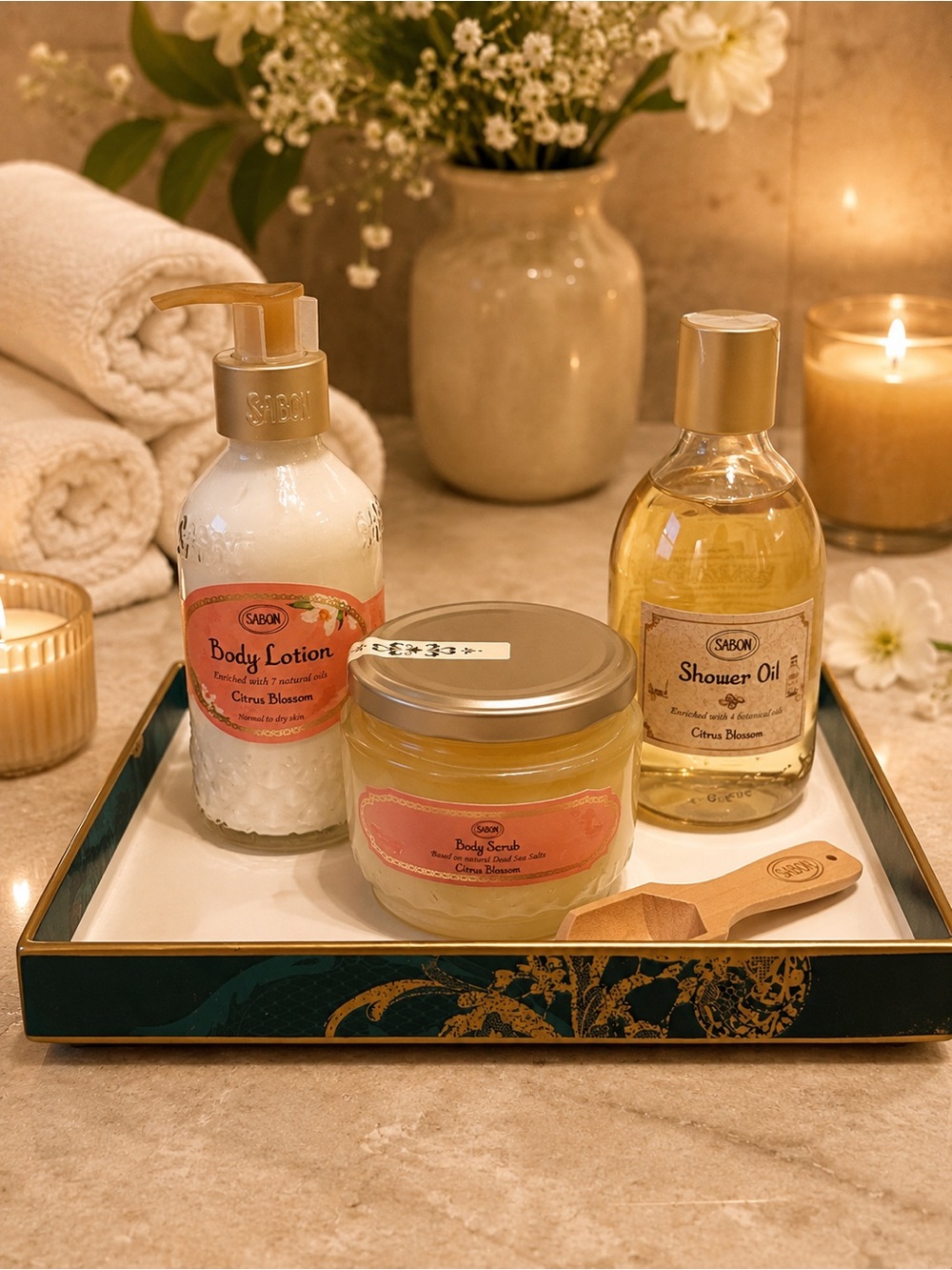 SABON Citrus Blossom Body Care Set